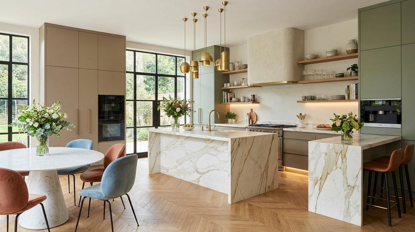 Cuisine sur-mesure — réalisation RenovIntérieur en Île-de-France