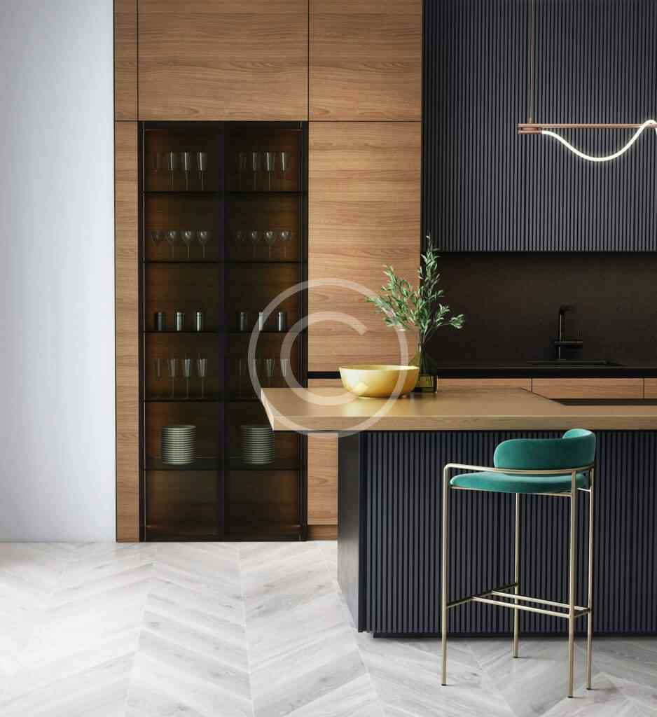 Emerald green interior 6