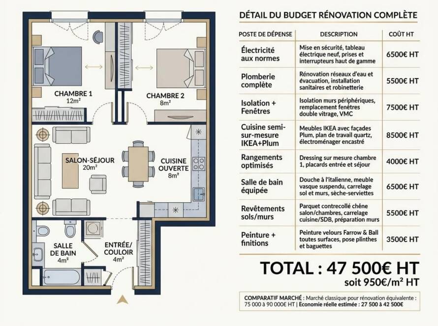 Combien coûte la rénovation d'un appartement à Paris en 2026 ? 3